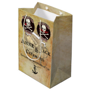 Pirate Wedding Medium Gift Bag