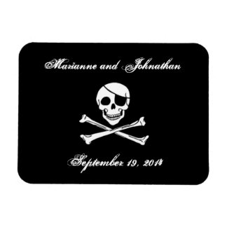 Pirate Wedding Save the Date Magnet