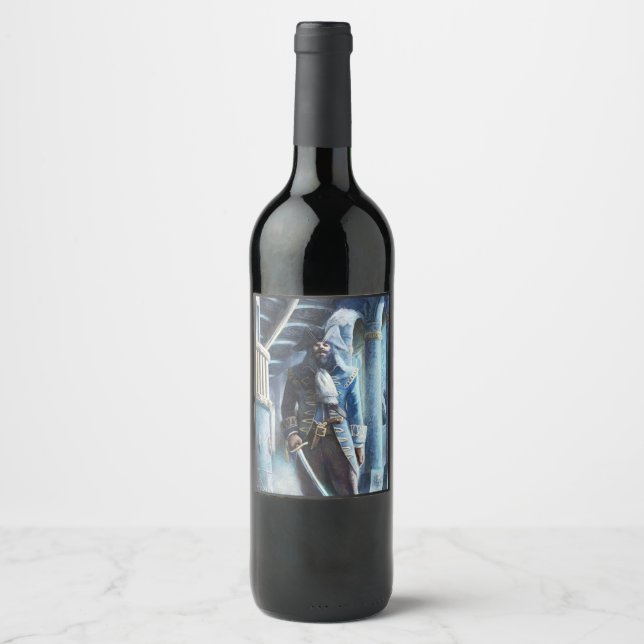 Pirate Wine Label (Front)
