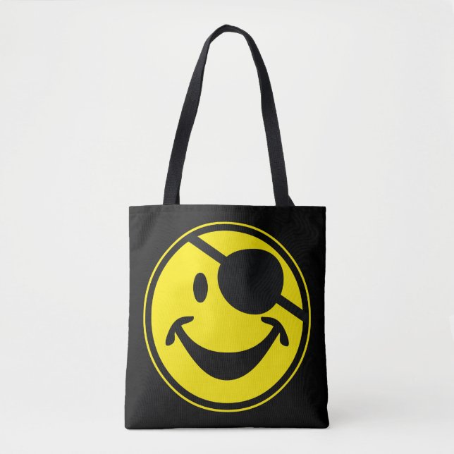 Pirate yellow + your backg. & ideas tote bag (Front)