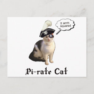 PiRateCat Postcard