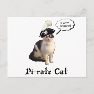 PiRateCat Postcard