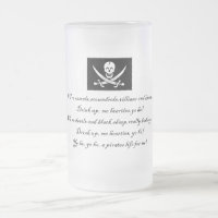 PirateLife,GlassSteinMug