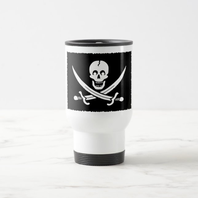 PirateLife,TravelMug Travel Mug (Center)