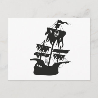 Piratenschiff Postcard