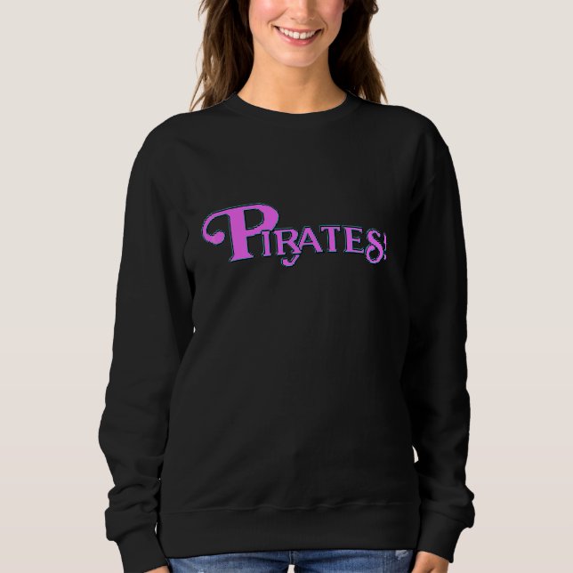 Pirates 80s Retro Video Arcade Pirate Adventure Ga Sweatshirt (Front)