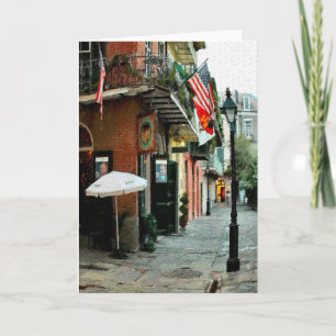 Pirates Alley, French Quarter, New Orleans Card