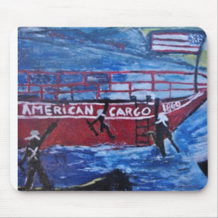 PIRATES AMERICAN CARGO MOUSE MAT