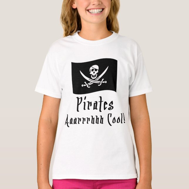 Pirates Are Cool! T-Shirt (Front)