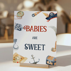 Pirates Baby Shower Babies Are Sweet Poster