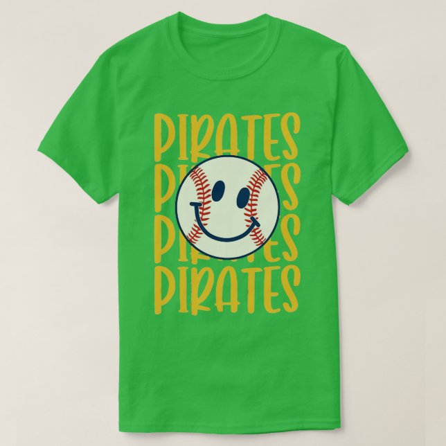 Pirates Baseball Pirates  4 T-Shirt (Design Front)