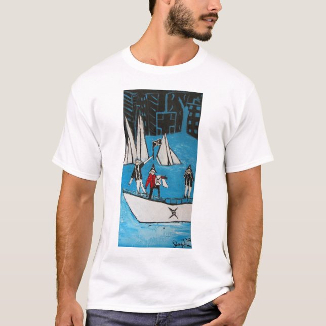 PIRATES BLUES T-Shirt (Front)