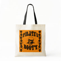 Pirate's Booty Halloween Candy Bag