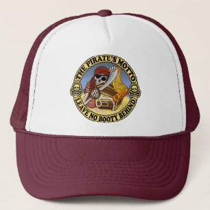 Pirate's Booty Trucker Hat