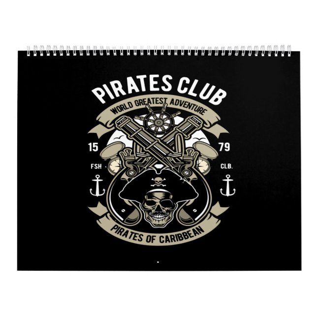 pirates club world greatest adventure calendar (Cover)