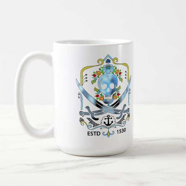pirates coffee mug (Left)