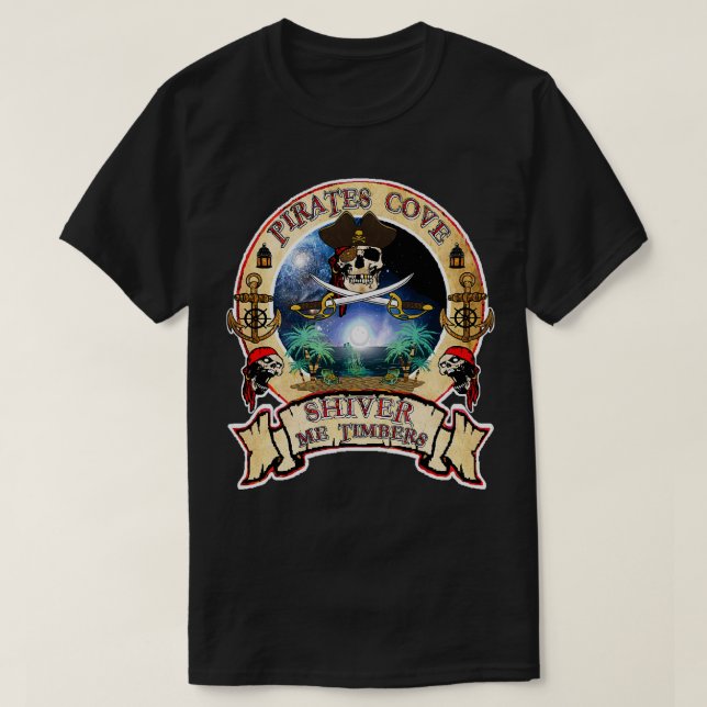 Pirates Cove T-Shirt (Design Front)