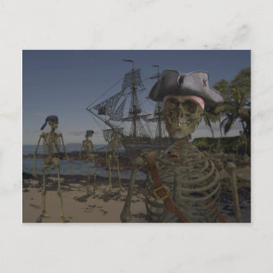 Pirates Curse Postcard