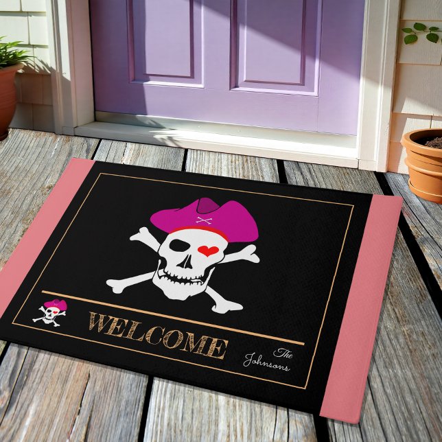 Pirates Flag & Captain Grace, house mats /Welcome (Creator Uploaded)