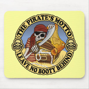 Pirate's Motto Mouse Mat