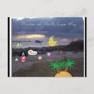 Pirates of North Cape May Postcard