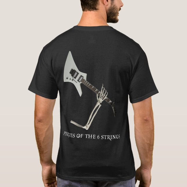 Pirates of the 6 Strings Jackson Kelly Tew Shirt (Back)