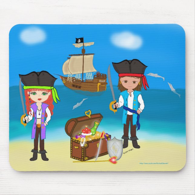 Pirates of the Hinterland Mouspad Mouse Mat (Front)