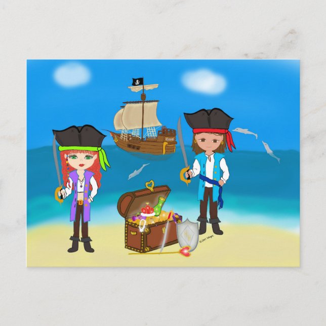 Pirates of the Hinterland Postcard (Front)