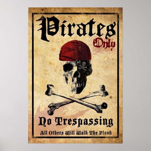 Pirates Only Poster (Front)