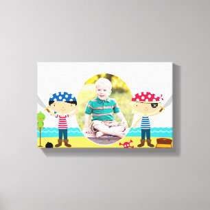 Pirates Photo [12.6x8 Inches] Canvas Print