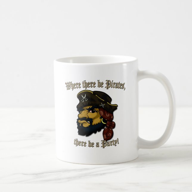 Pirates Rock! Coffee Mug (Right)