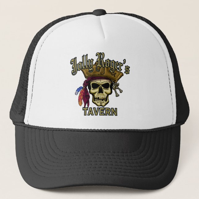 Pirates Rock! Trucker Hat (Front)