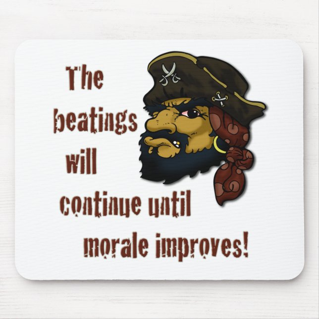 Pirates RULE! Mouse Mat (Front)