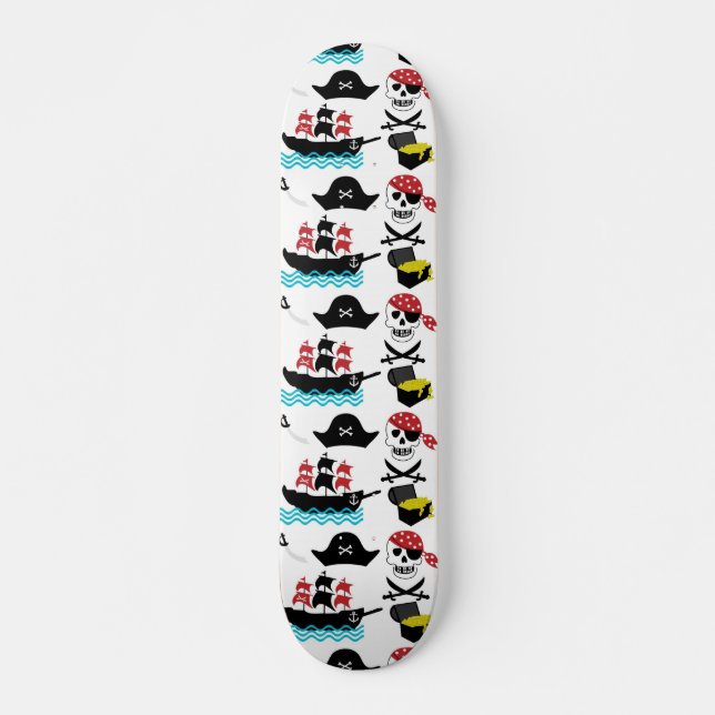 Pirates Skateboard (Front)