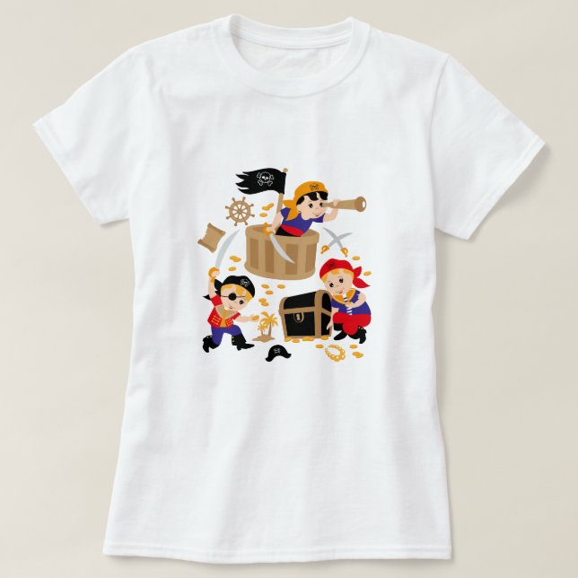Pirates T-Shirt (Design Front)