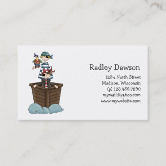 Pirates · Two Pirates in a Boat Business Card