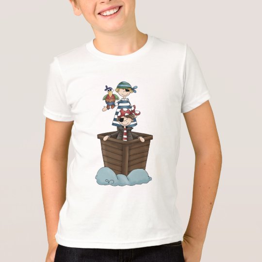 Pirates · Two Pirates in a Boat T-Shirt