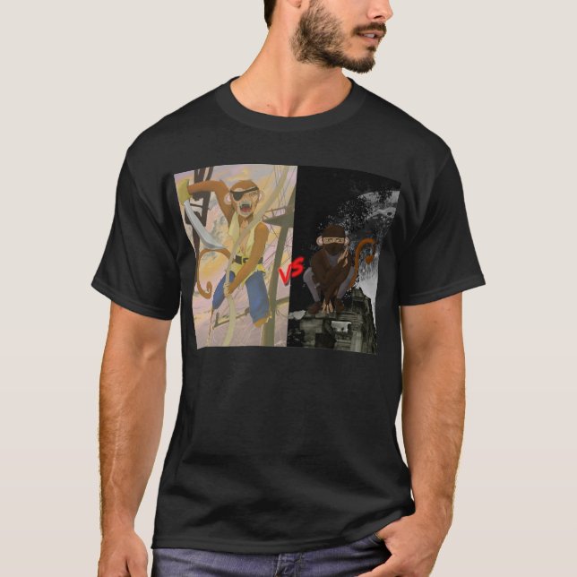 Pirates vs Ninjas Shirt (Front)