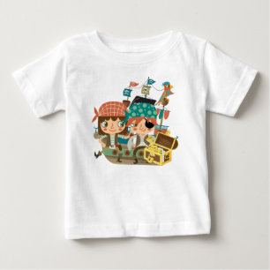 Pirates With Treasure Baby T-Shirt