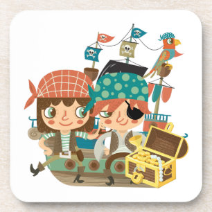 Pirates With Treasure Coaster