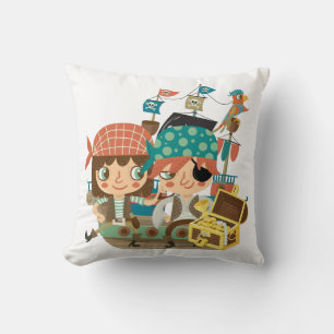 Pirates With Treasure Cushion