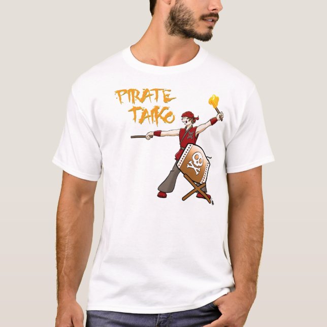 pirateTaiko T-Shirt (Front)