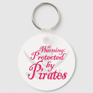 PirateWarning,Keychain Key Ring