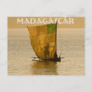 Piroguier Vezo Postcard