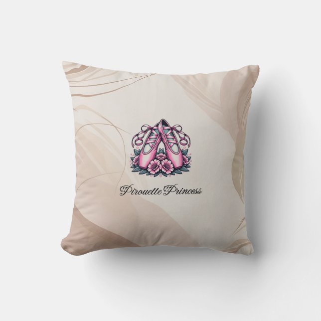Pirouette Princess Cushion (Front)