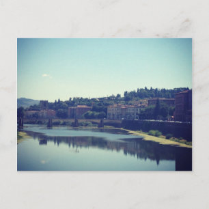 Pisa and the River Postcard