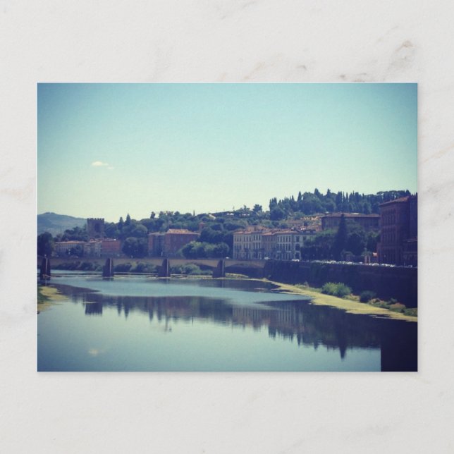 Pisa and the River Postcard (Front)