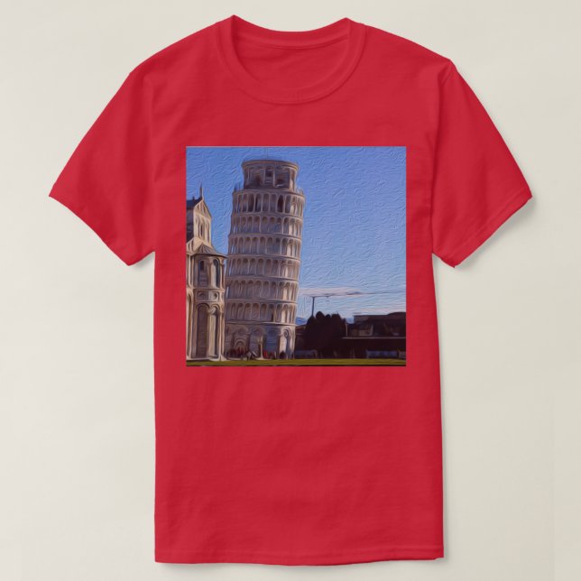 Pisa Art T-Shirt (Design Front)