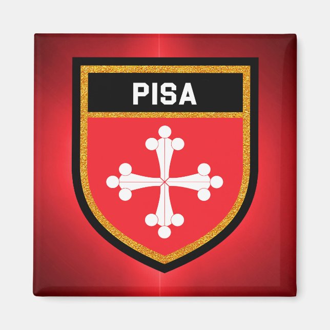 Pisa Flag Magnet (Front)