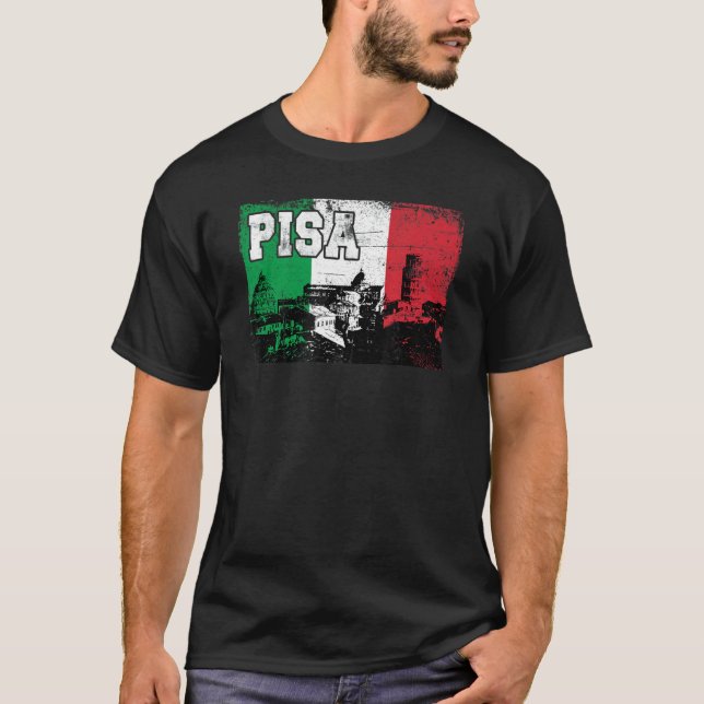 Pisa Italy Europe T-Shirt (Front)